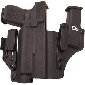 FDO Industries IWB Kydex Holster Compatible with Glock 17 19 22 23 31 32 w/TLR1 +1 Series w/Claw -Made in USA-