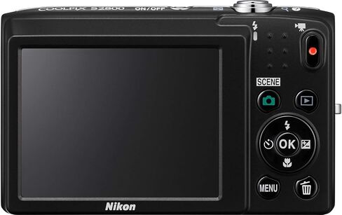 كاميرا Nikon Coolpix S2800 20.1MP Point and Shoot الرقمية مع تكبير بصري 5X (أسود) (متجدد) in Saudi Arabia