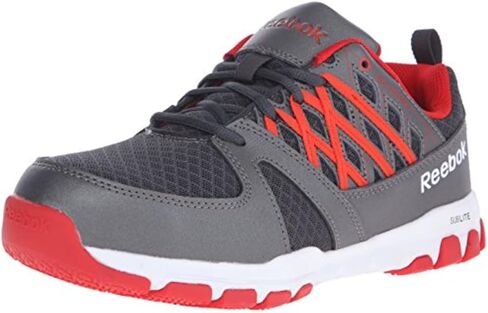 Reebok mens Sublite Work Safety Toe Athletic Work Industrial Construction Shoe, Grey, 14 US in Saudi Arabia