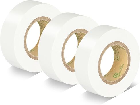 Green Electrical Tape, UL Approved, Industrial Grade Vinyl Electrical Insulating Tape, Electric Tape for Improvement Electrical Equipment, 0.7in X 33ft (3 Pack) in Kuwait