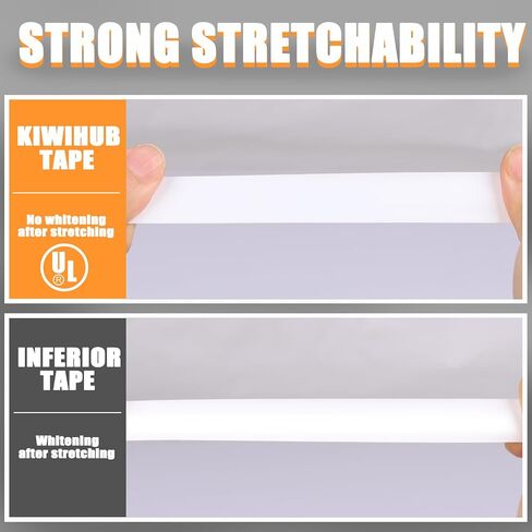 Green Electrical Tape, UL Approved, Industrial Grade Vinyl Electrical Insulating Tape, Electric Tape for Improvement Electrical Equipment, 0.7in X 33ft (3 Pack) in Kuwait