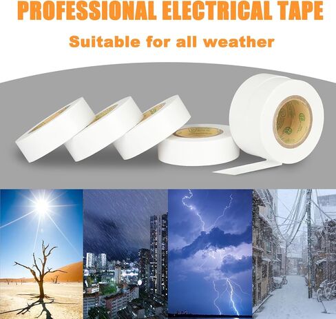 Green Electrical Tape, UL Approved, Industrial Grade Vinyl Electrical Insulating Tape, Electric Tape for Improvement Electrical Equipment, 0.7in X 33ft (3 Pack) in Kuwait