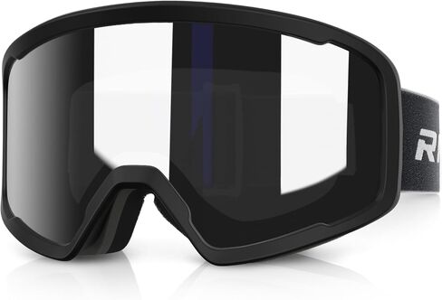 Ski/Snowboard Goggles for Men Women, OTG Snow Goggles Anti Fog 100% UV Protection Snowboarding Goggles in Kuwait