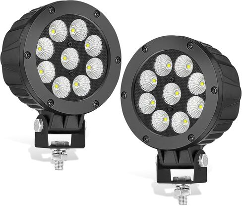 5 Inch 90W Round Spot LED Lights CREE LED Off Road Lights 9000LM Round LED Fog Lights Driving Light Bumper Lights 2PCS for Truck Pickup UTV ATV Golf Cart Tractor Jeep in Saudi Arabia