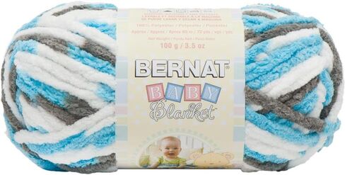 BERNAT Baby Blanket Yarn, 3.5oz, 6-PACK (Pitter Patter) in Kuwait