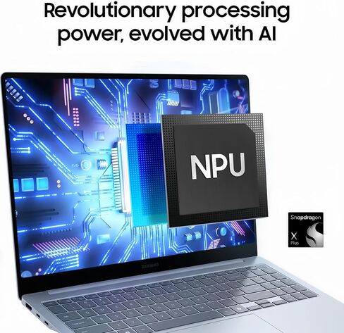 SAMSUNG Galaxy Book4 Edge Business Laptop, 15.6" LED Anti-Glare Display, Copilot + AI PC Computer, Snapdragon X Plus Processor, WiFi 7, Win 11 Pro, w/Office 365 (Windows 11 Pro) in Saudi Arabia
