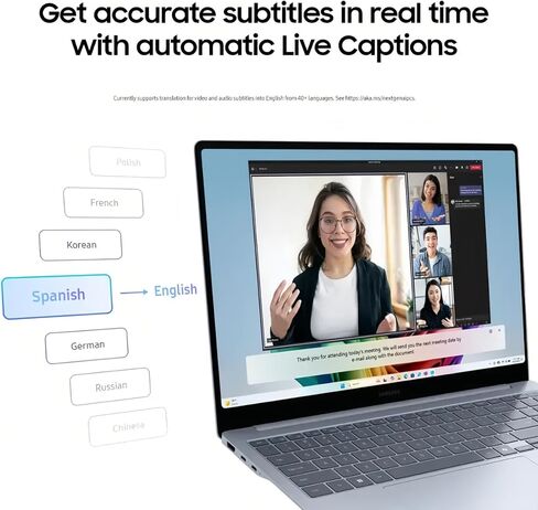 SAMSUNG Galaxy Book4 Edge Business Laptop, 15.6" LED Anti-Glare Display, Copilot + AI PC Computer, Snapdragon X Plus Processor, WiFi 7, Win 11 Pro, w/Office 365 (Windows 11 Pro) in Saudi Arabia