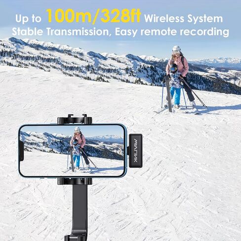 WAVLINK Wireless Lavalier Microphone for iPhone 15 Android Vlog, Clip on Lapel Dual Mic System & USB-C Input & Battery Case for YouTube Facebook Live, Video Recording(2*TX+1*RX) in Saudi Arabia