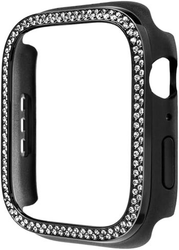 حافظة ساعة CASETiFY Gem متوافقة مع Apple Watch Series 7-9 - 45 ملم - فضي in Kuwait