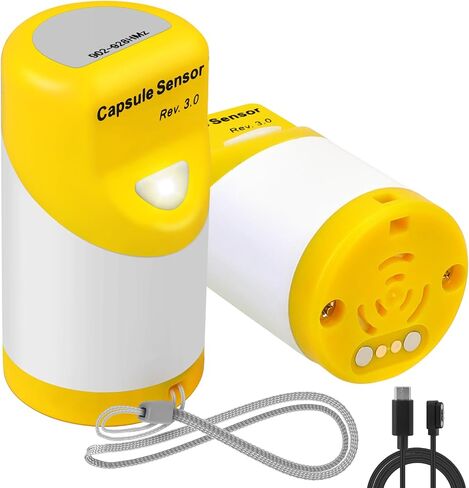 Capsule Sensor V3 with ESP32-S3 SX1262 for Meshtastic LoRa Arduino, 915MHz GPS GNSS Sensor Device with Board and Battery Inside for Small Group Outing Hiking Travel Track Position Communication in Saudi Arabia