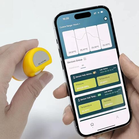 Capsule Sensor V3 with ESP32-S3 SX1262 for Meshtastic LoRa Arduino, 915MHz GPS GNSS Sensor Device with Board and Battery Inside for Small Group Outing Hiking Travel Track Position Communication in Saudi Arabia