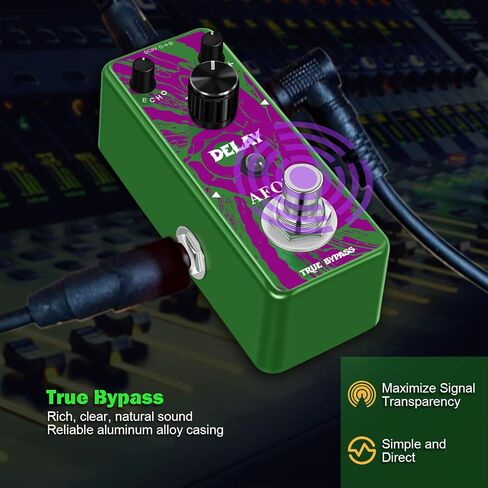 Tremolo Guitar Effects Pedal, Classic Tremolo Pedal Analog Tremolo Effect Pedal for Electric Guitar and Bass,The Classic Tone of Photoelectric Tremolo for Electric Guitar Mini Size True Bypass in Saudi Arabia