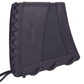 WAYNE'S DOG Leather Slip-On Recoil Pad, Non-Slip Buttstock Extension for Rifles Shotguns