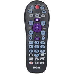 RCA Universal 4-Device Big Button Universal Remote with Streaming (RCR413BHE)