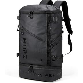 Waterproof Camping Cooler Backpack for Men Adults Beach Travel Insulated Leak Proof Large Laptop Backpack Black