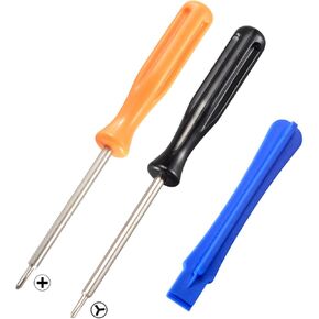 eXtremeRate Professional Cross & Tri-Wing Screwdriver, Prying Tools 3 in 1 Repair Tool Set for Nintendo Switch