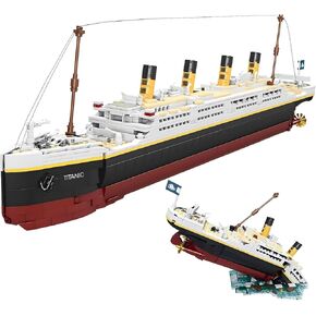 Titanic Building Blocks Set, Toy Ship Model Kit, Building Bricks Sets for Adults or Kids 6 Year Old, Compatible with Major Brands, 2022 Pieces Gift for Christmas Boys Girls Adults