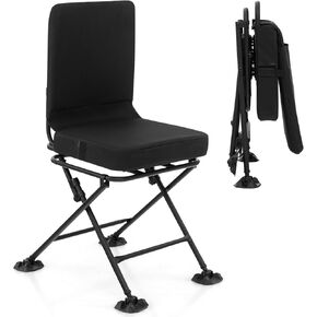 Folding Hunting Chair, Black