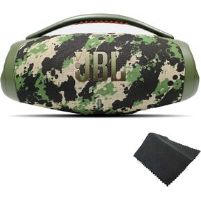 JBL Boombox 3 Portable Bluetooth Speaker (Squad) with Extended Protection