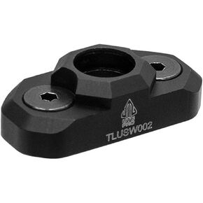 UTG Pro Leapers TLUSW002 Inc, Keymod QD Sling Swivel Adaptor, Matte Black