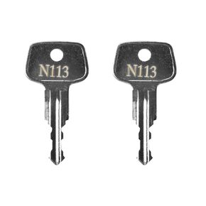 Key for Thule Key Replacement,for Roof Racks, Carriers, Crossbars Key etc,(Codes N113)