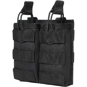 Tactical Mag Pouch Open-Top Double Molle Magazine Pouch for Magazines M4 M16 AR-15 5.56