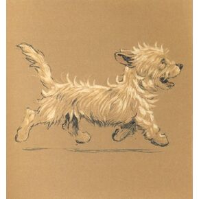 Posterazzi Mac 1912 Trotting along Poster Print by Cecil Aldin, (18 x 24)