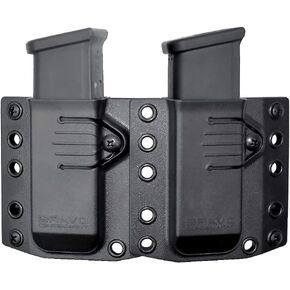 Bravo Concealment: 3.0 Double Magazine Pouch for Glock 19 23 32