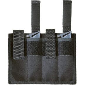 Quad Magazine Pouch for Ruger 22 MK1,Mk2,MK3, Browning Buckmark & Similar