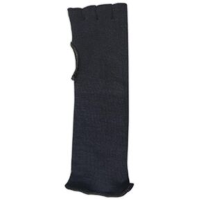 MAGID BKEV10-TS-F3 3 Finger Double Layer Protective Sleeve, 10", Black (1 Sleeve)