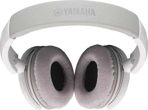 YAMAHA HPH-150WH Headphones White - Open On-Ear Headphones for Excellent Sound & Neutral Sound - Compact, Fashionable Design Matches Keyboards & Digital Pianos in Saudi Arabia
