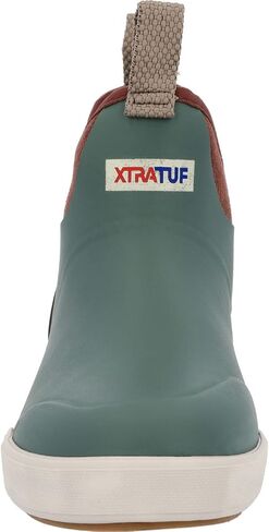حذاء المطر Xtratuf Grn مقاس 6 بوصات سهل الارتداء للنساء، أخضر، 9 in Saudi Arabia