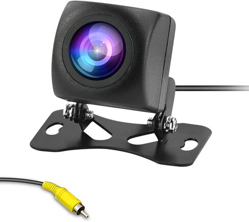Camecho Backup Camera,AHD 720P/CVBS Metal 170 Degree Wide Angle Rearview Reversing Camera,Night Vision Parking Cameras IP68 Waterproof Reverse Rear View Camera for Car Vehicle SUV RV in Saudi Arabia