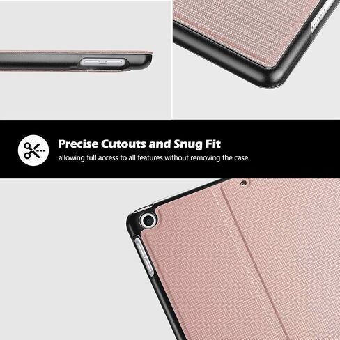 ProCase Cover for iPad 10.2 Case 2021 iPad 9th Generation / 2020 iPad 8th Gen/ 2019 iPad 7th Gen Case, Slim Stand Protective Case Folio Cover for 10.2" iPad 9th Gen / 8th Gen / 7th Gen-Black in Kuwait