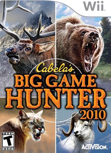 Cabela's Big Game Hunter 2010 - نينتندو وي (لعبة فقط) (متجددة) in Saudi Arabia