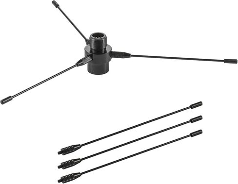 طقم الطائرة الأرضية UHF VHF ثنائي النطاق 136-174 ميجا هرتز 400-470 ميجا هرتز قاعدة متنقلة هوائي عمودي، 2 متر/70 سم PL259 إلى SO239 طقم الطائرة الأرضية in Kuwait