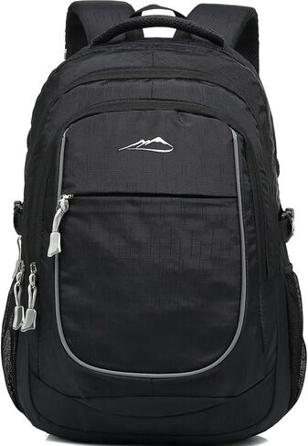 ProEtrade Backpack Bookbag for College Sturdy Travel Business Hiking Fit Laptop Up to 15.6 Inch Multi Compartment Gifts for Men Women Night Light Reflective (Purple A) in Saudi Arabia