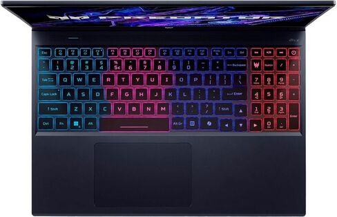 acer Predator Helios Neo 16 Gaming Laptop, 16" WUXGA 165Hz IPS, Core i9-14900HX, GeForce RTX 4060, 16GB DDR5, 1TB SSD + 256GB Portable SSD, 4-Zone RGB KB, WiFi 6E, TB 4, RJ45, Gamer Bundle, Win 11 in Saudi Arabia