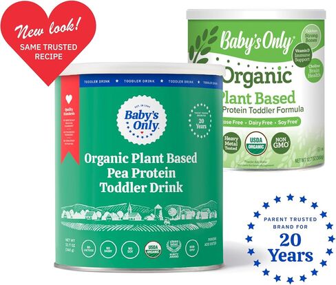 Baby's Only Goat Milk Toddler Drink, Toddler Drink, Goats Milk Powder, Non GMO with DHA, Iron, Vitamin D, Naturally Occurring Prebiotics, ARA, Toddlers 12 Months Old and Up, Easy to Digest Goat Milk, 12.7 oz, 1 Pack in Saudi Arabia