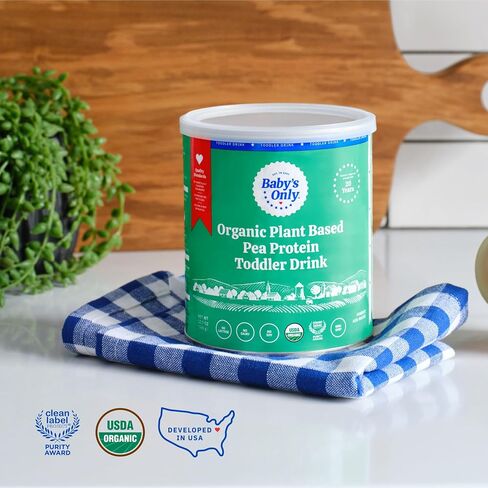 Baby's Only Goat Milk Toddler Drink, Toddler Drink, Goats Milk Powder, Non GMO with DHA, Iron, Vitamin D, Naturally Occurring Prebiotics, ARA, Toddlers 12 Months Old and Up, Easy to Digest Goat Milk, 12.7 oz, 1 Pack in Saudi Arabia