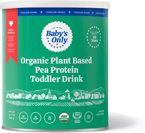 Baby's Only Goat Milk Toddler Drink, Toddler Drink, Goats Milk Powder, Non GMO with DHA, Iron, Vitamin D, Naturally Occurring Prebiotics, ARA, Toddlers 12 Months Old and Up, Easy to Digest Goat Milk, 12.7 oz, 1 Pack in Saudi Arabia