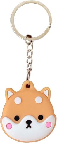 Portable Case for Air Tag, Kawaii Cute Cartoon Animals Silicone Airtags Finder Location Tracker Keychain in Saudi Arabia