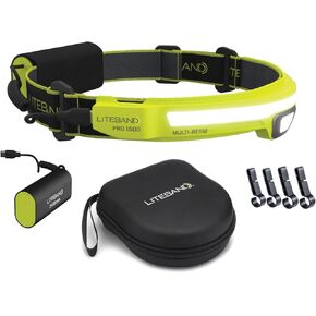 OPTIMAL VENTURES Liteband Multi-Beam Personal LED Headlamp (High Visibility, 1500 Lumen Bundles)