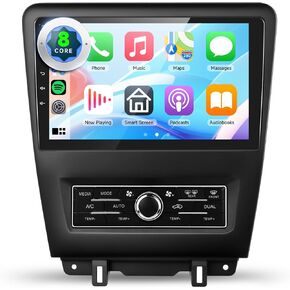 4G+64G for Ford Mustang 2010 2011 2012 2013 2014 Car Radio,10.1 Inch Android Car Stereo Wireless Carplay/Android Auto + Free Camera