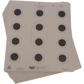 Birchwood Casey NRA AR-5/10 10 Meter Air Rifle Target 25 Pack