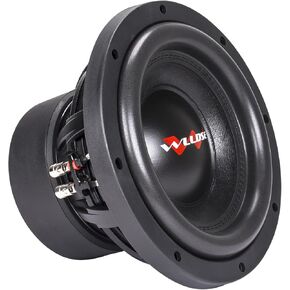 WLLDSE 10 inch 2400 Watt Peak Momentary Power Dual 2 Ohm Car Subwoofer, Black
