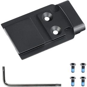 ohhunt Red Dot Mounting Adapter Plate for Glock Compatible with Model 17 19 MOS for Holosun 509T