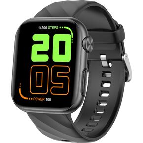 Advanced Health Fitness Smartwatch, Bluetooth, 1.97" HD Touchscreen, Women's Smartwatch Stress Sleep Management, 24/7 Heart Rate, Blood Oxygen, Waterproof, Fitness Tracker (Silvery)