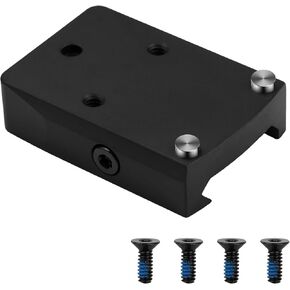 Aluminum 407C 507C Mount, for Holosun 407C, 507C, Mounting Plate K T