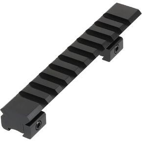 Dovetail to Picatinny Rail Adapter, 11mm Dovetail Base to 20mm Picatinny Convert Mount, Low Profile Scope Riser Rail Adaptor, 3/8" to 7/8" Converter, for Dovetail Base & Picatinny Dot Sight